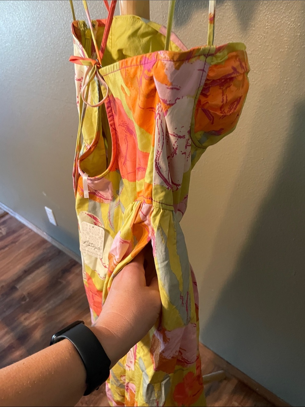 NWT Free People Dafodil Printed Dress - Picture 8 of 10
